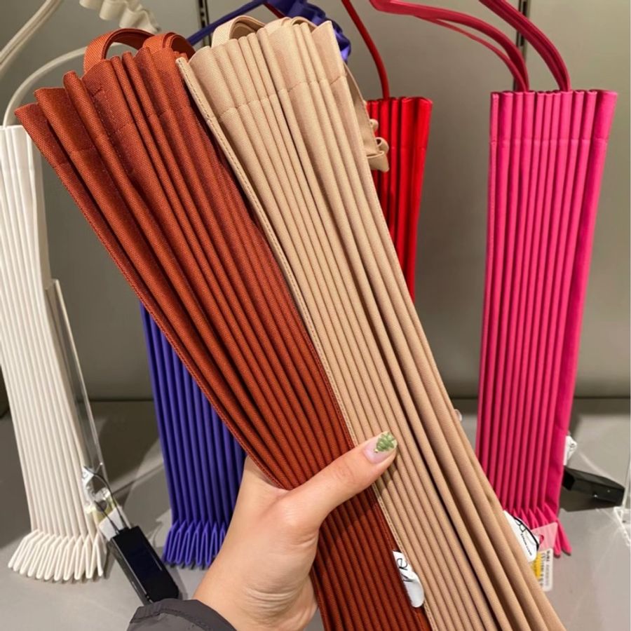me ISSEY MIYAKE 樹幹包 奶茶色-5