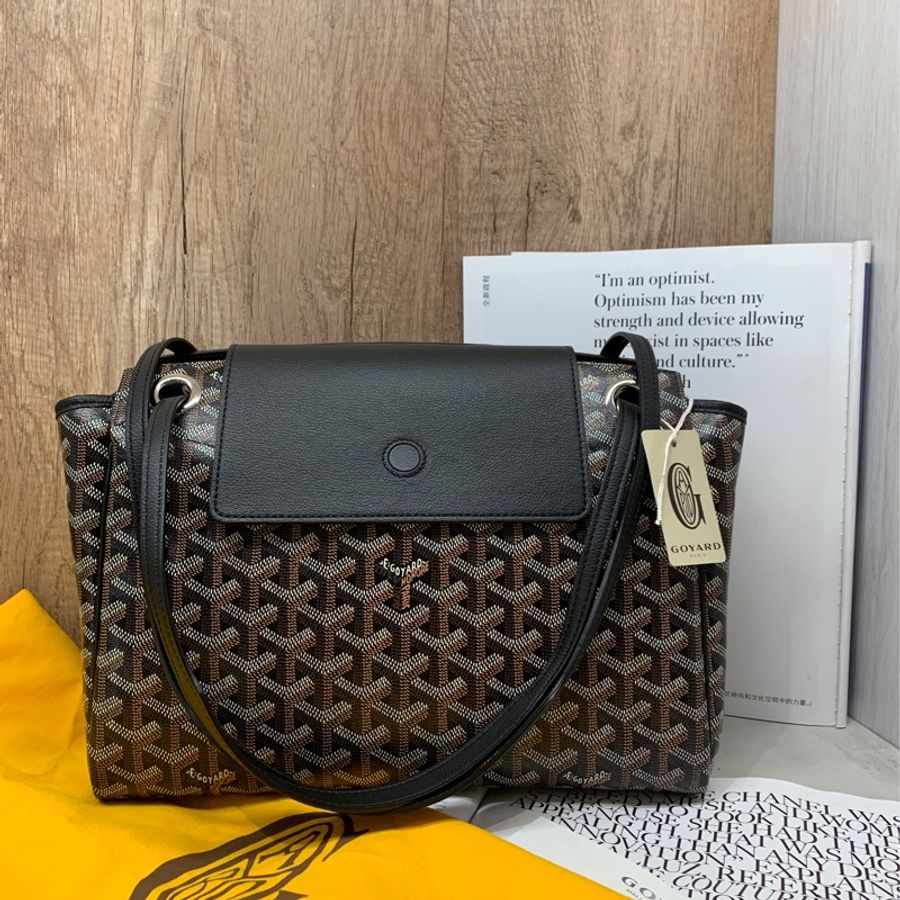 💫Goyard 戈雅|Rouette Souple Bag百變通勤包 黑💫💫-0
