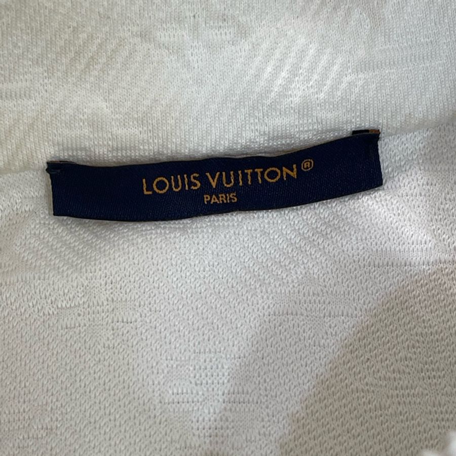 五折出清❗️Lv白色滿版Logo運動外套❗️精品外套百搭好看🤩-9