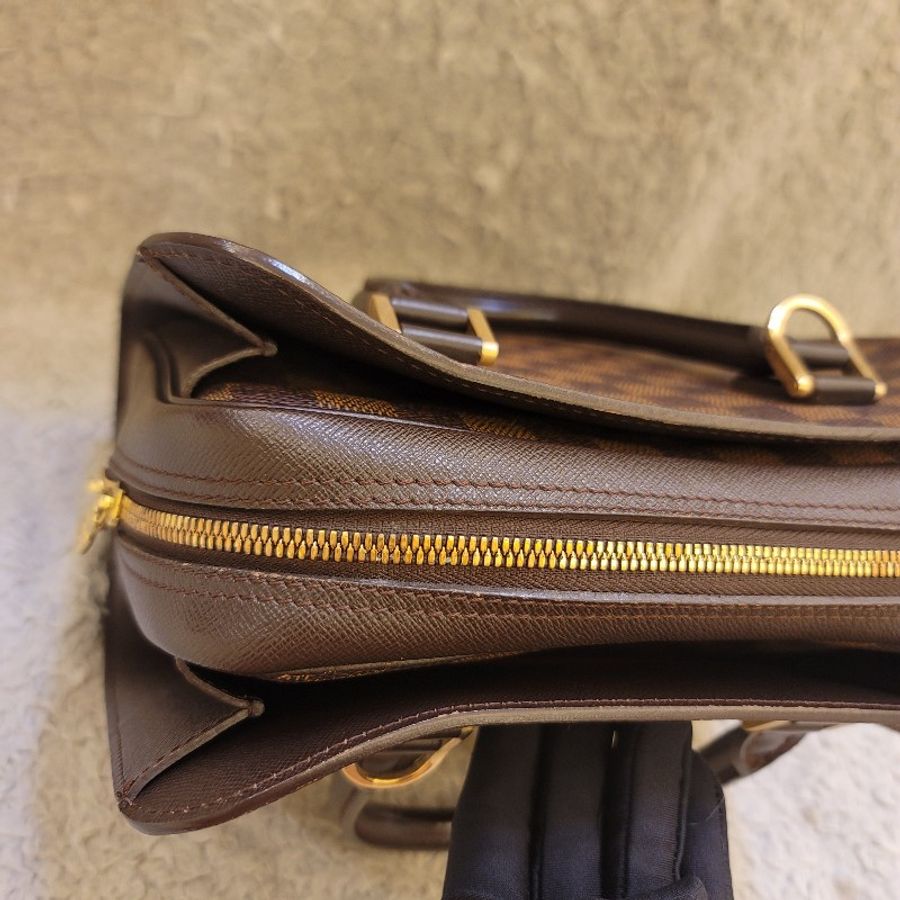 🎊斷捨離出清🎊LOUIS VUITTON LV N51155 棋盤格  Triana 手提包 豆腐包-14