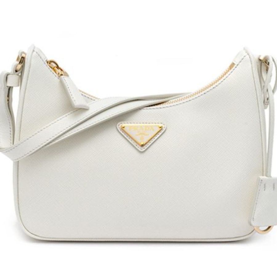 PRADA Re Edition Saffiano皮革肩背包 背帶可調-5