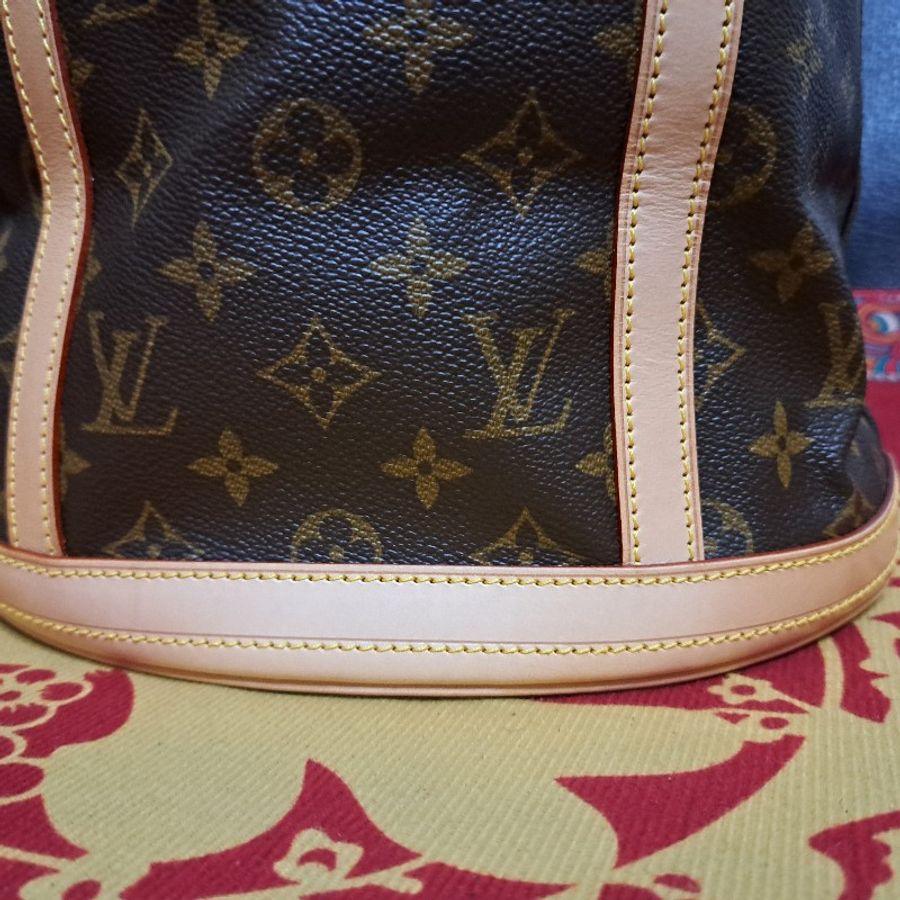 罕見極美品/LV/大號水桶包/肩背+手提/原皮無翻修-12