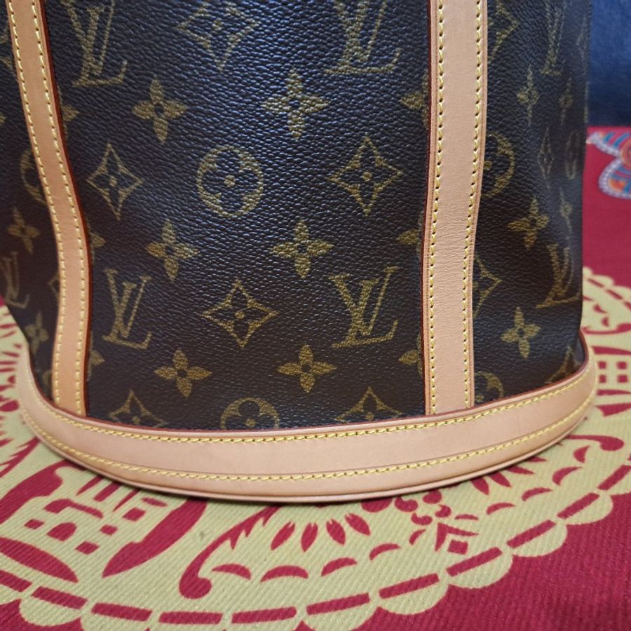 罕見極美品/LV/大號水桶包/肩背+手提/原皮無翻修-20