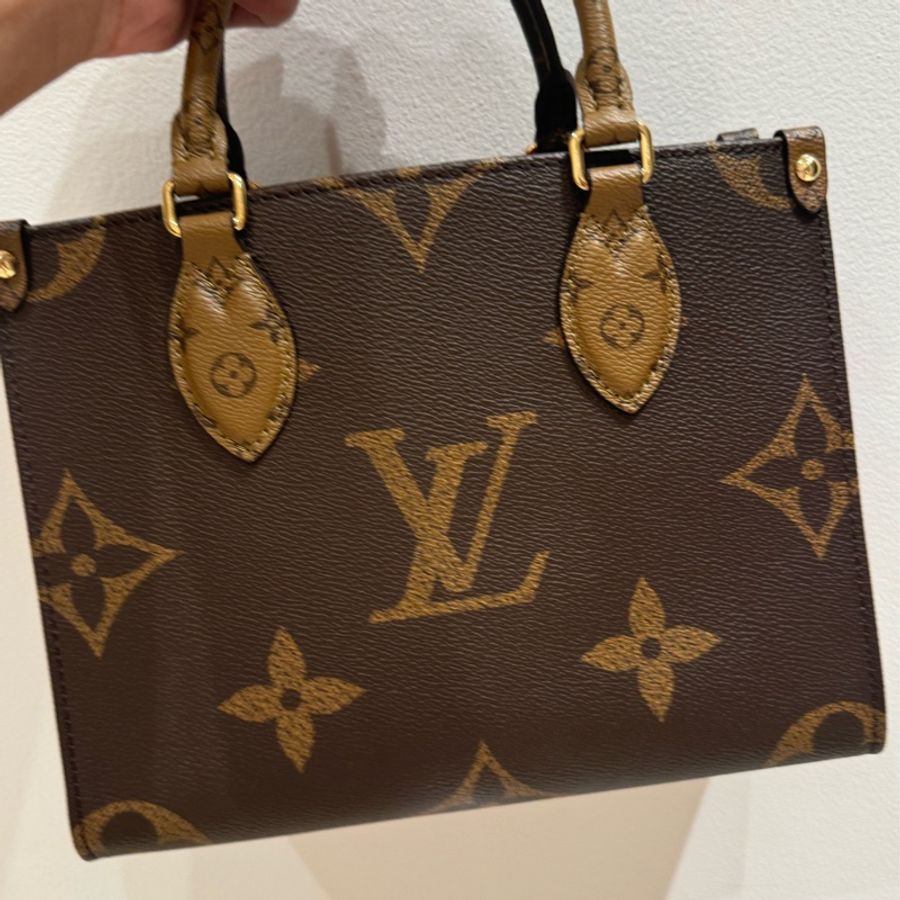 全新LOUIS VUITTON OnTheGo PM Brown-4