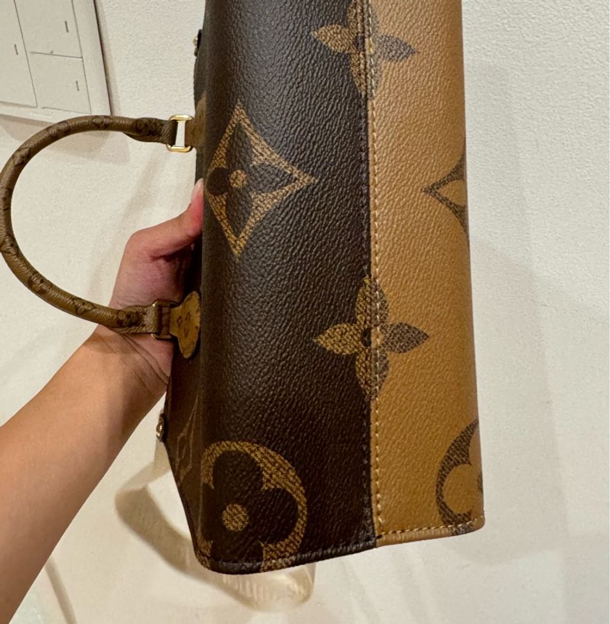 全新LOUIS VUITTON OnTheGo PM Brown-5