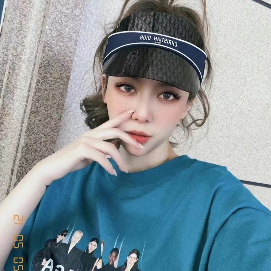 Dior Club爆款logo太陽帽-2