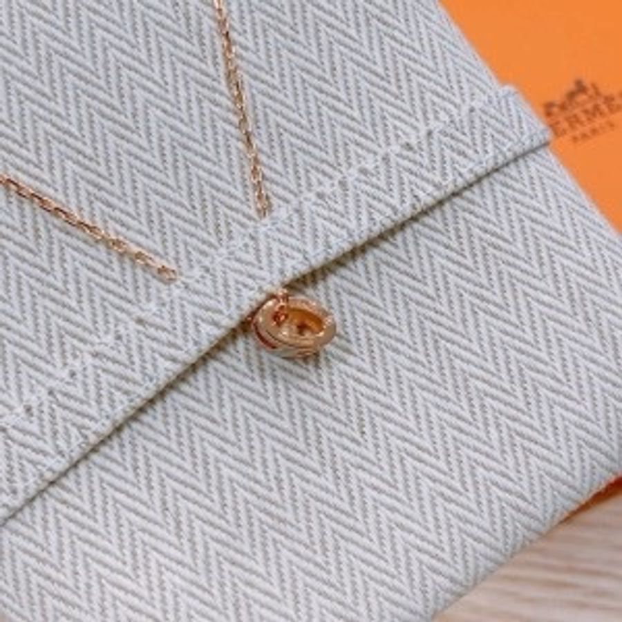 TW3688 HERMES 愛馬仕迷你H字項鏈MINI POP H NECKLACE-2