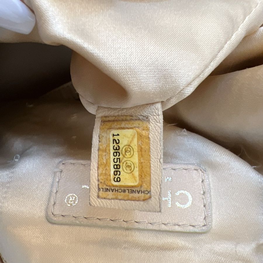 Chanel 香奈兒 vintage 粗金編織鏈條包 機場包-24