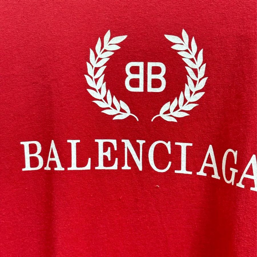 Balenciaga 巴黎世家 麥穗短袖合身t-shirt-2
