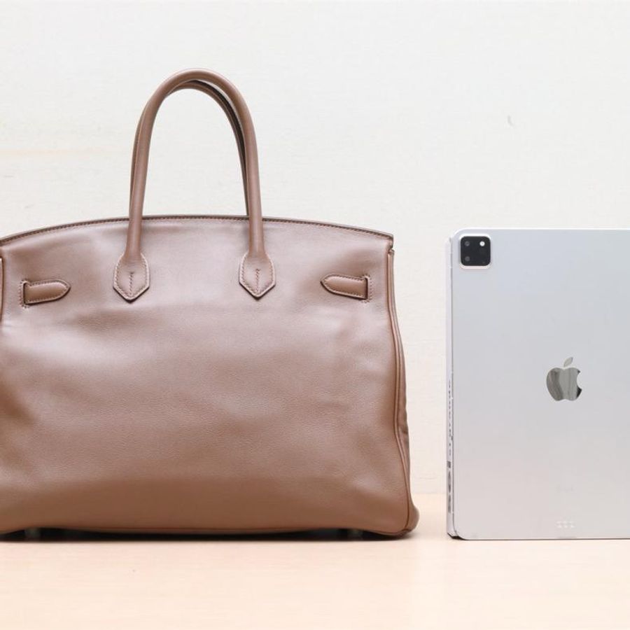 HERMES(愛馬仕) Birkin 35 3G栗子色 Swift皮 框M 金扣-2