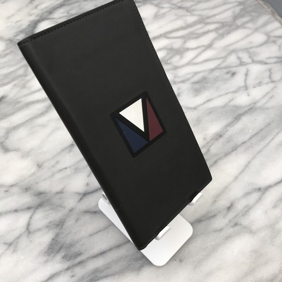 LV 路易威登 Louis Vuitton EZIP V Line Asphalt Leather Long Wallet / Purse (with Coin Pocket) 皮夾 / 手拿包 / 錢包-5