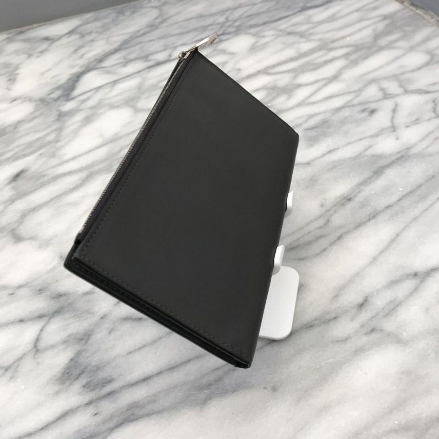 LV 路易威登 Louis Vuitton EZIP V Line Asphalt Leather Long Wallet / Purse (with Coin Pocket) 皮夾 / 手拿包 / 錢包-9