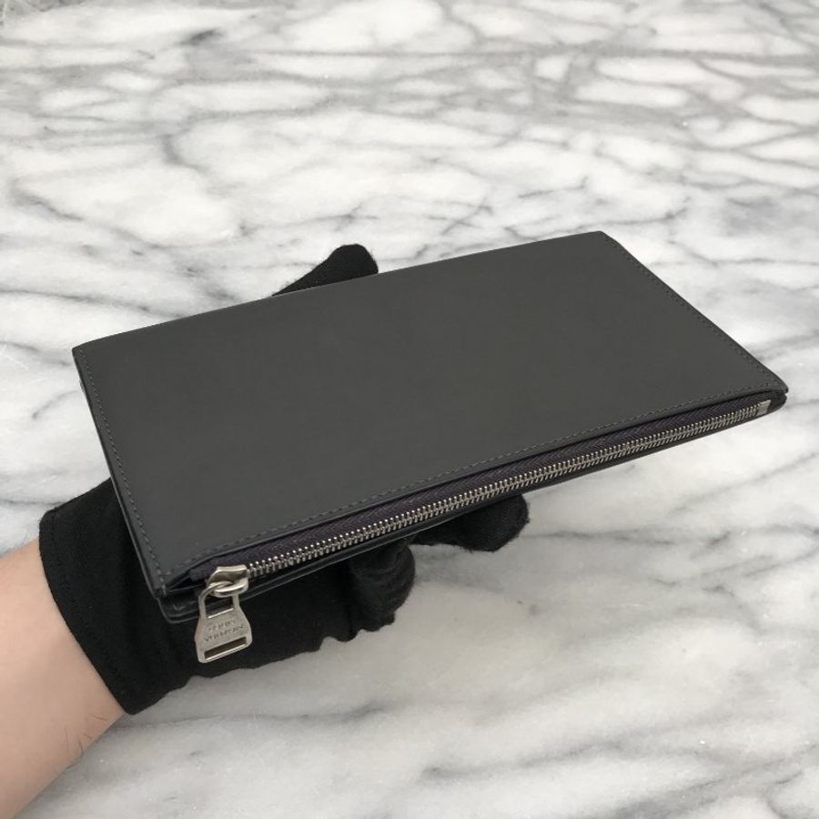 LV 路易威登 Louis Vuitton EZIP V Line Asphalt Leather Long Wallet / Purse (with Coin Pocket) 皮夾 / 手拿包 / 錢包-13