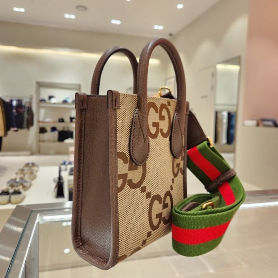 Gucci 699406 JUMBO GG迷你帆布包【促銷品】-6