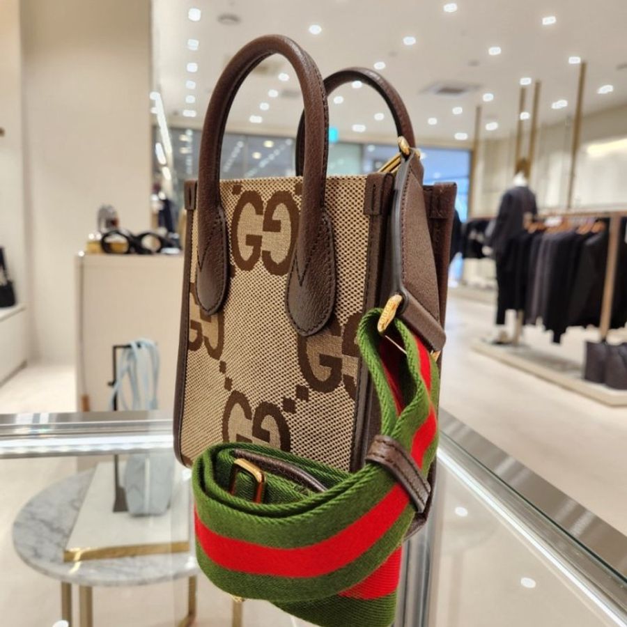 Gucci 699406 JUMBO GG迷你帆布包【促銷品】-8