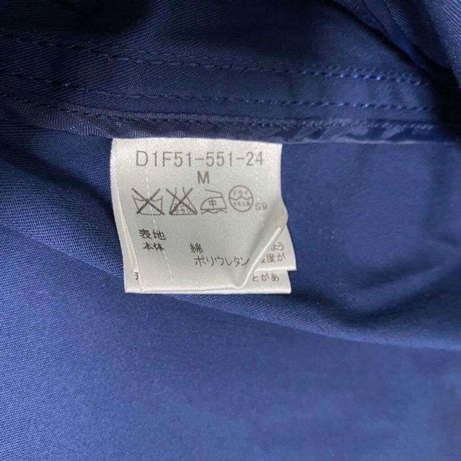 Burberry 內格紋風衣(海軍藍/M)-14