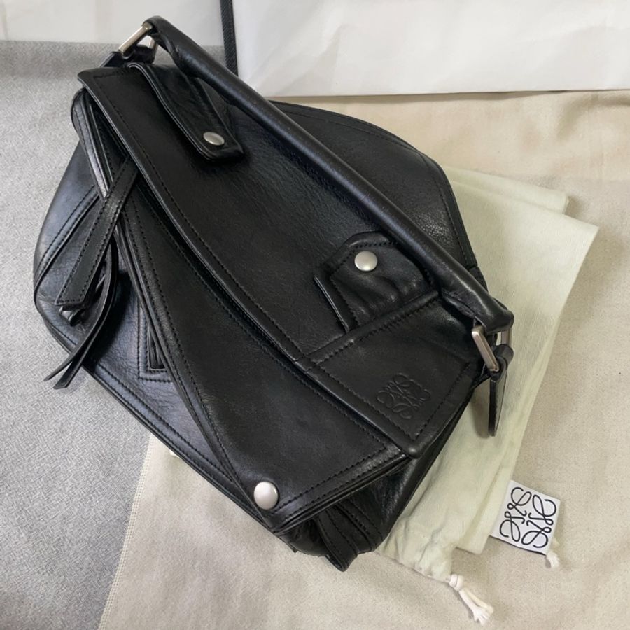💯真品❗️【LOEWE】Puzzle Biker Bag in medium size。中號napa真皮騎士puzzle 手袋（特別款）-6