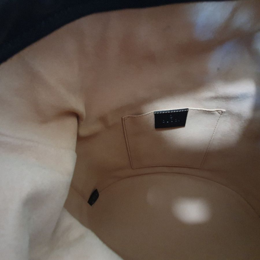 Gucci 1955 bucket bag 馬銜扣水桶包 黑色牛皮 楊冪同款-14