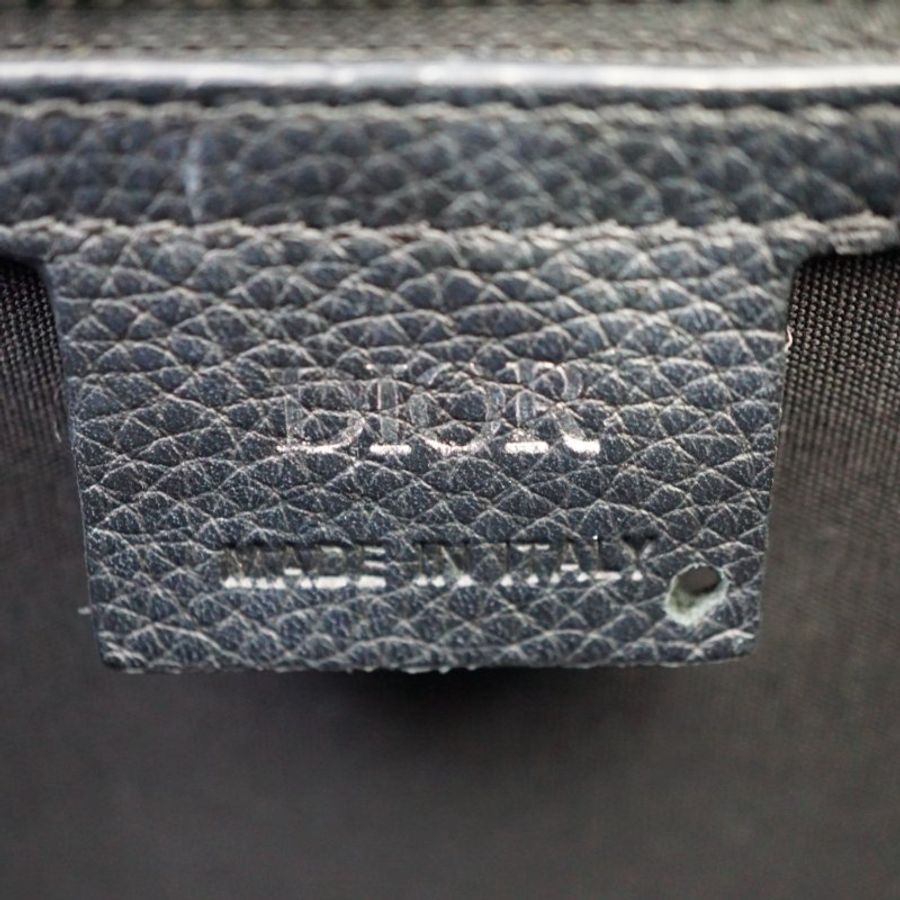 Christian Dior Voyage Convertible 深藍色中性刺繡手提包 肩背包 斜背包-17