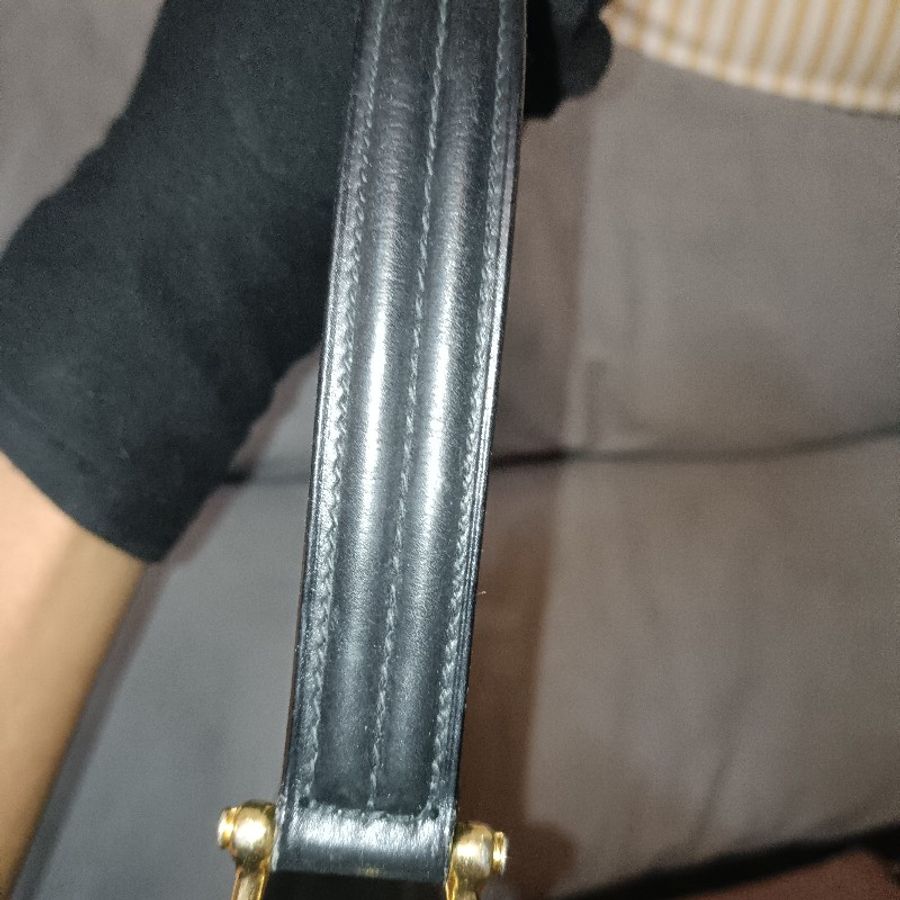 CELINE 肩背牛皮手拿包肩揹包 金屬馬車-37