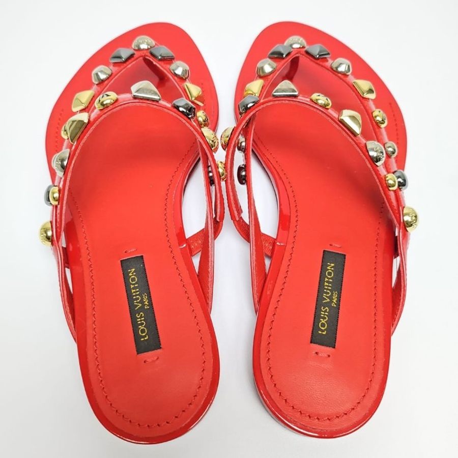 LV Flat Thong Sandals-1