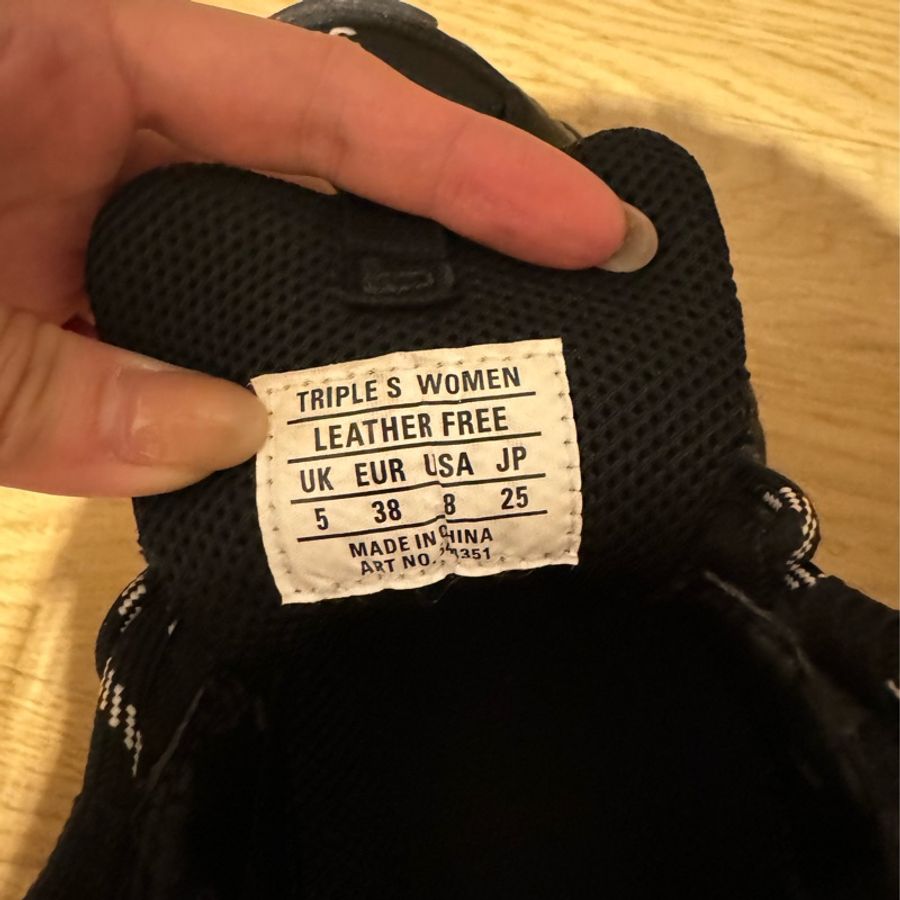 Balenciaga Triple S Clear Sole Black sneakers 巴黎世家 黑色透明底老爹鞋-11