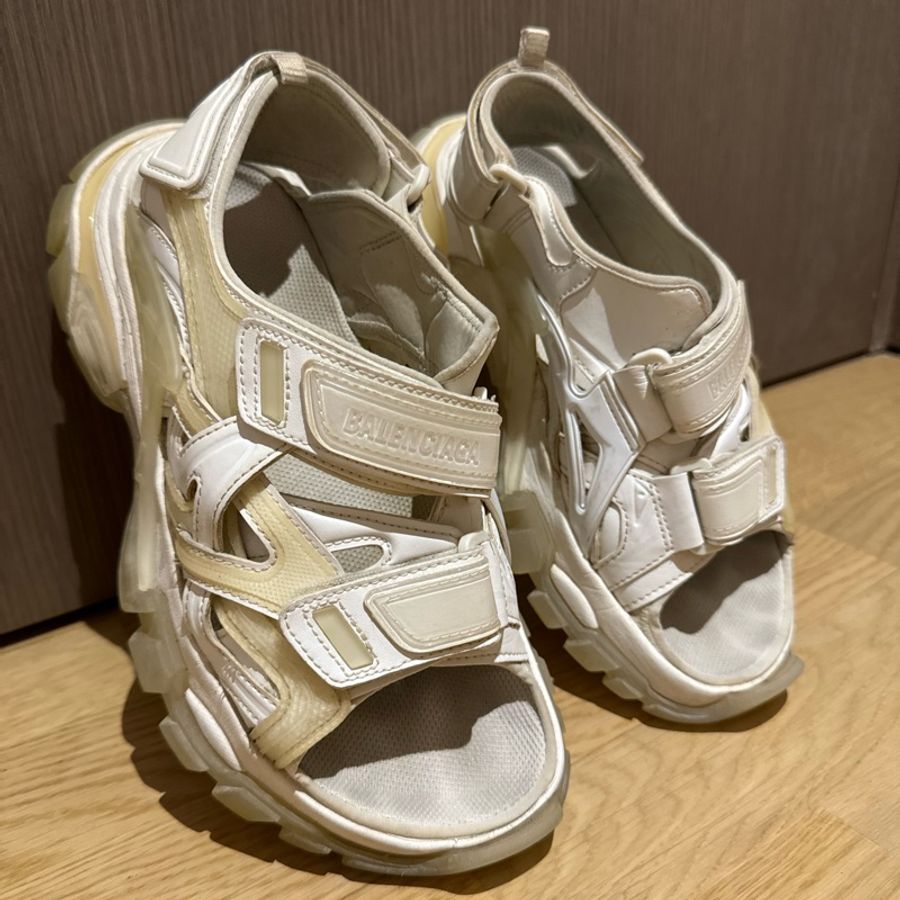 Balenciaga Track Clear Sole sandals Sneakers 巴黎世家 白色 涼鞋-1