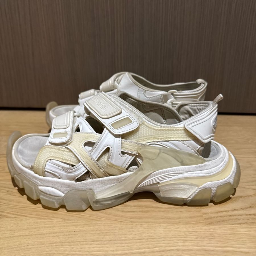 Balenciaga Track Clear Sole sandals Sneakers 巴黎世家 白色 涼鞋-4