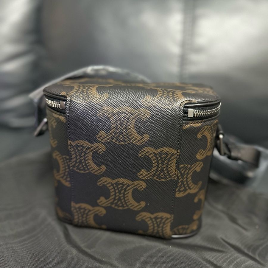CELINE Triomphe Vanity Crossbody Bag-1