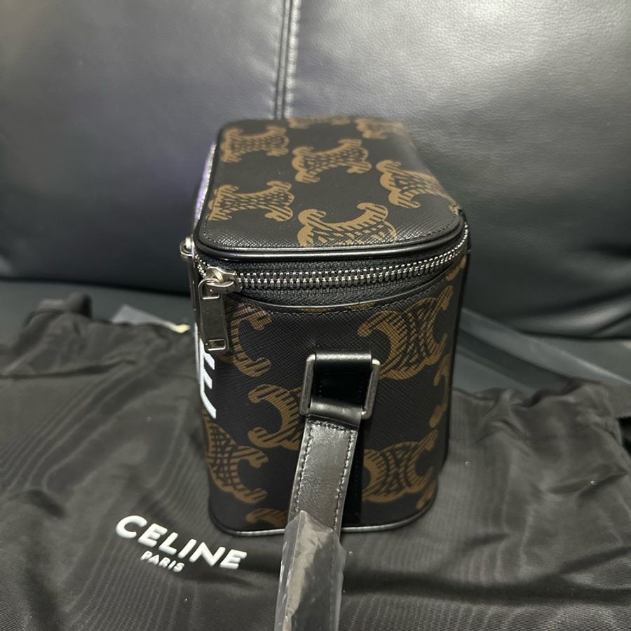 CELINE Triomphe Vanity Crossbody Bag-5