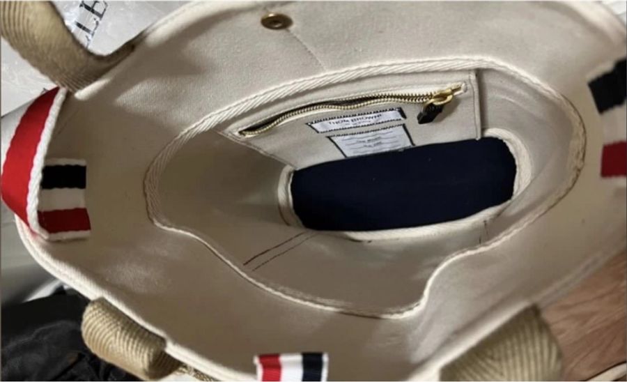 Thom Browne Double Face Large Bucket Bag-2