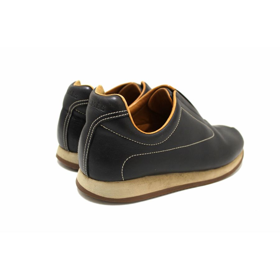 Hermes Black Sneakers Shoes Size 37-2