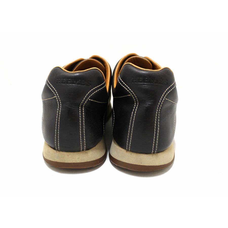 Hermes Black Sneakers Shoes Size 37-3
