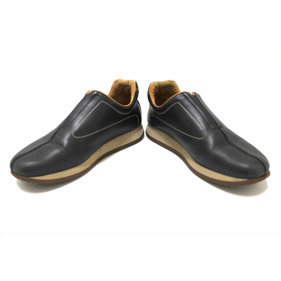 Hermes Black Sneakers Shoes Size 37-4