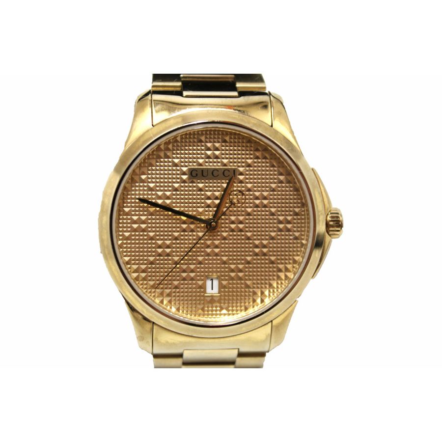 Gucci Swiss Quartz and Alloy Dress Gold-Toned Watch-2