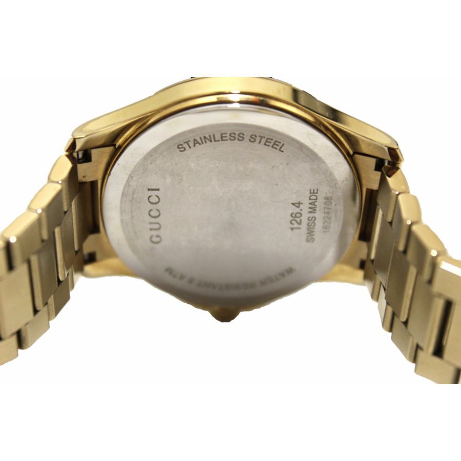 Gucci Swiss Quartz and Alloy Dress Gold-Toned Watch-8