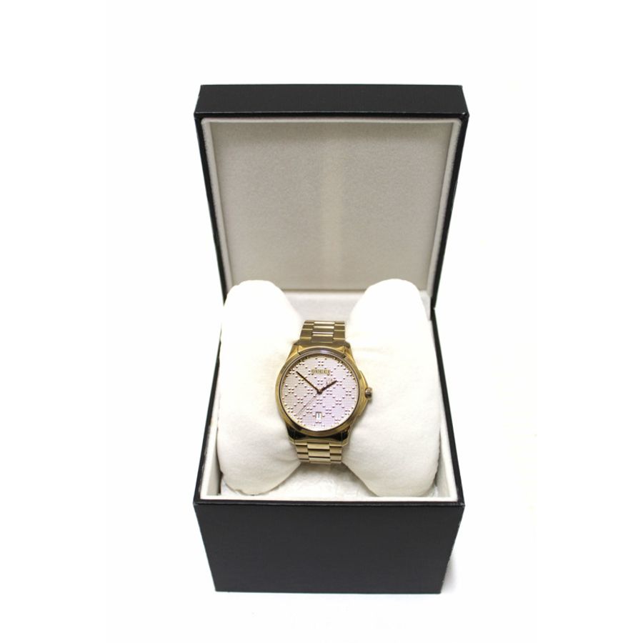 Gucci Swiss Quartz and Alloy Dress Gold-Toned Watch-10
