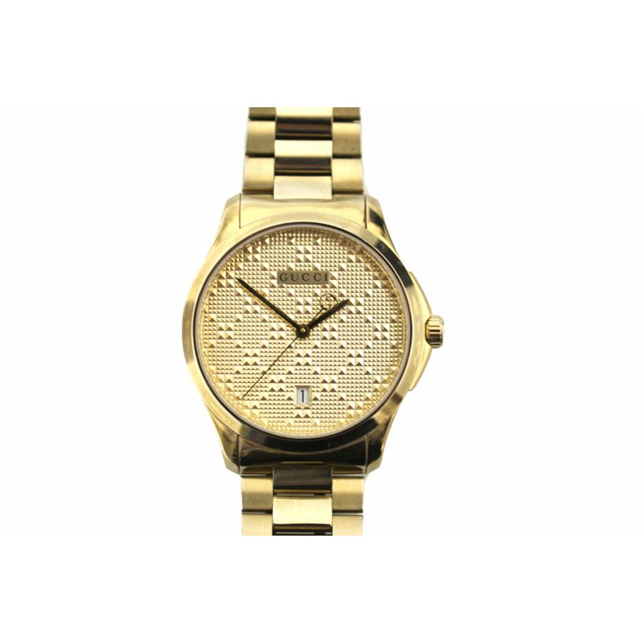 Gucci Swiss Quartz and Alloy Dress Gold-Toned Watch-13