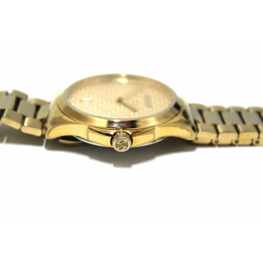 Gucci Swiss Quartz and Alloy Dress Gold-Toned Watch-16