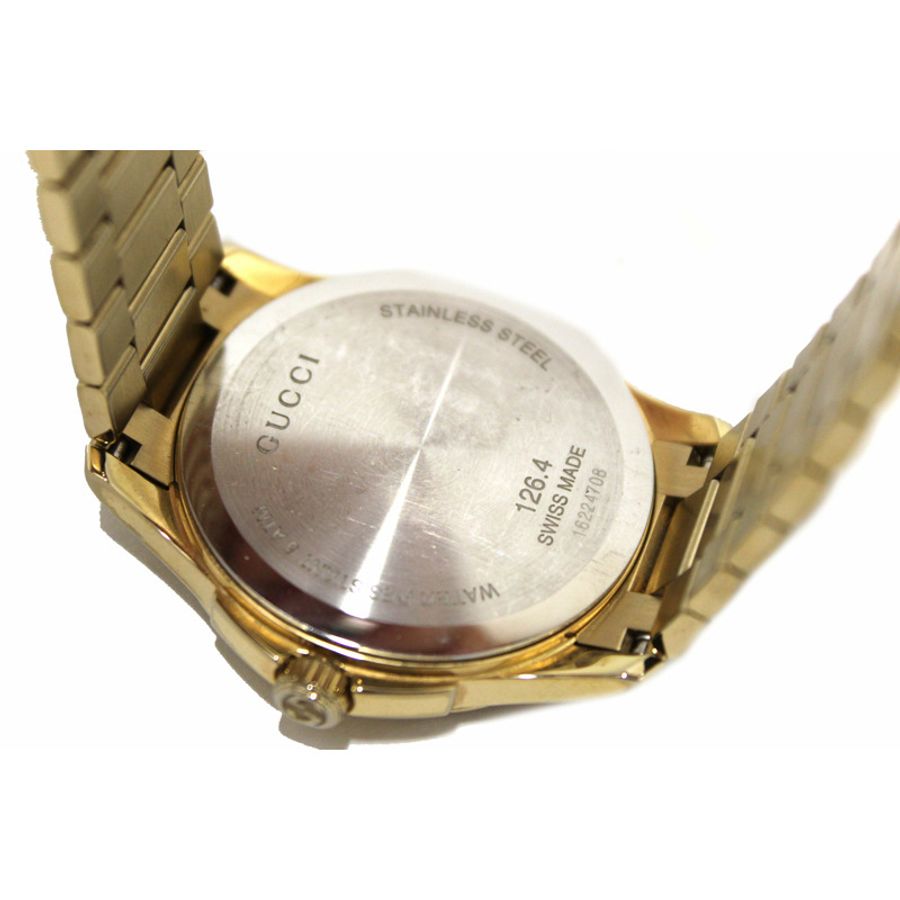 Gucci Swiss Quartz and Alloy Dress Gold-Toned Watch-22