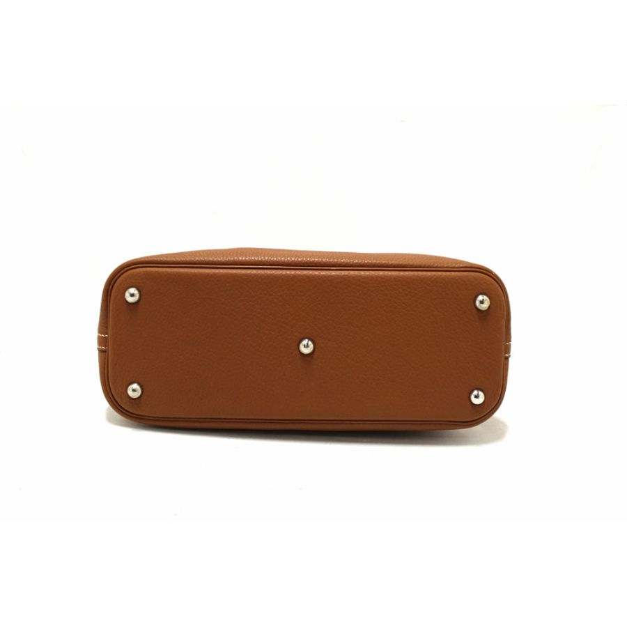 Hermes Brown Taurillon Clemence Bolide 31 Handbag/Shoulder Bag-5