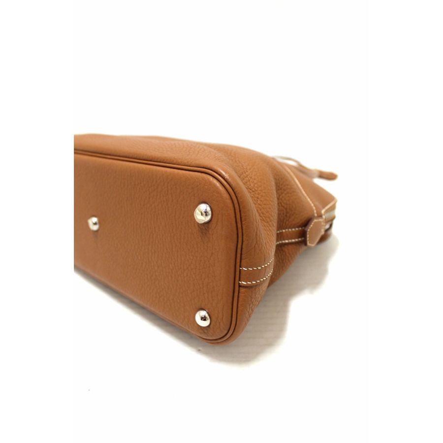 Hermes Brown Taurillon Clemence Bolide 31 Handbag/Shoulder Bag-6