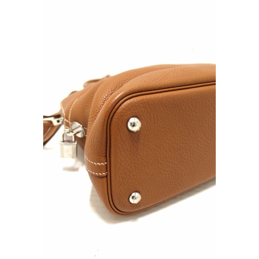 Hermes Brown Taurillon Clemence Bolide 31 Handbag/Shoulder Bag-8