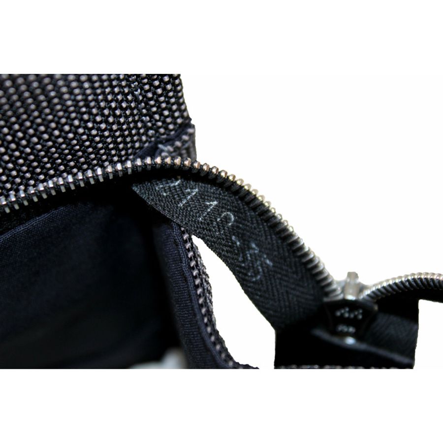 Hermes Grey Toile H Canvas Herline Clutch-23