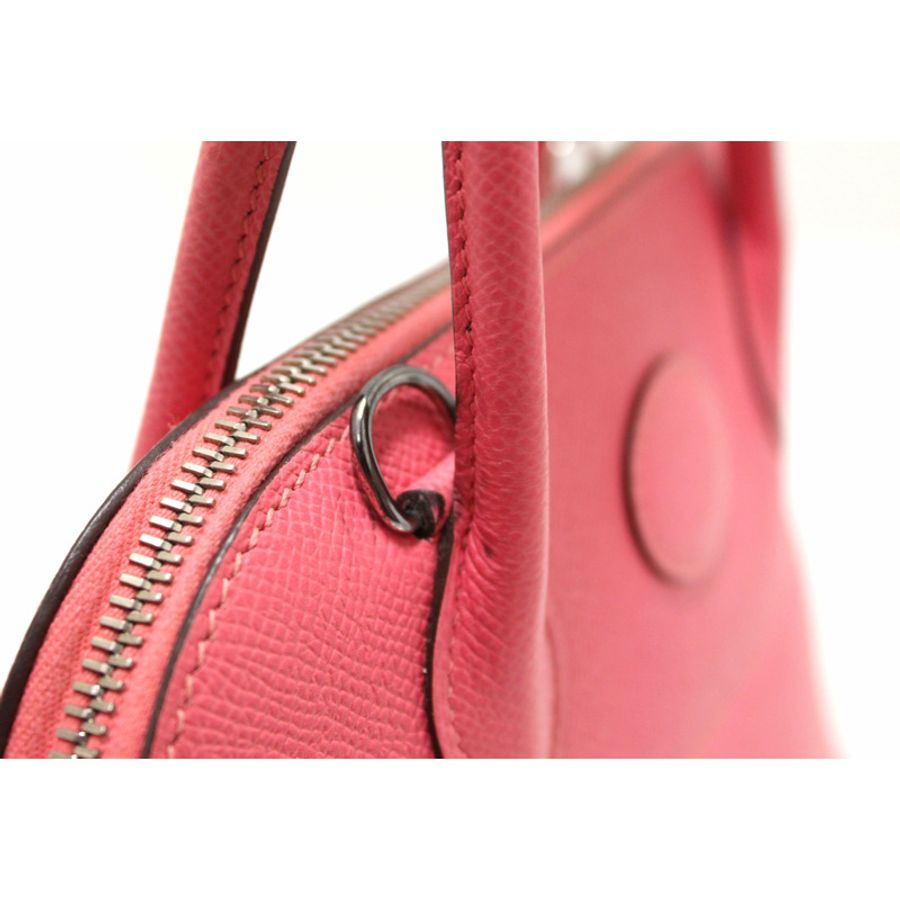 Hermes Pink Bolide 27 Epsom Leather Handbag/Shoulder Bag-6