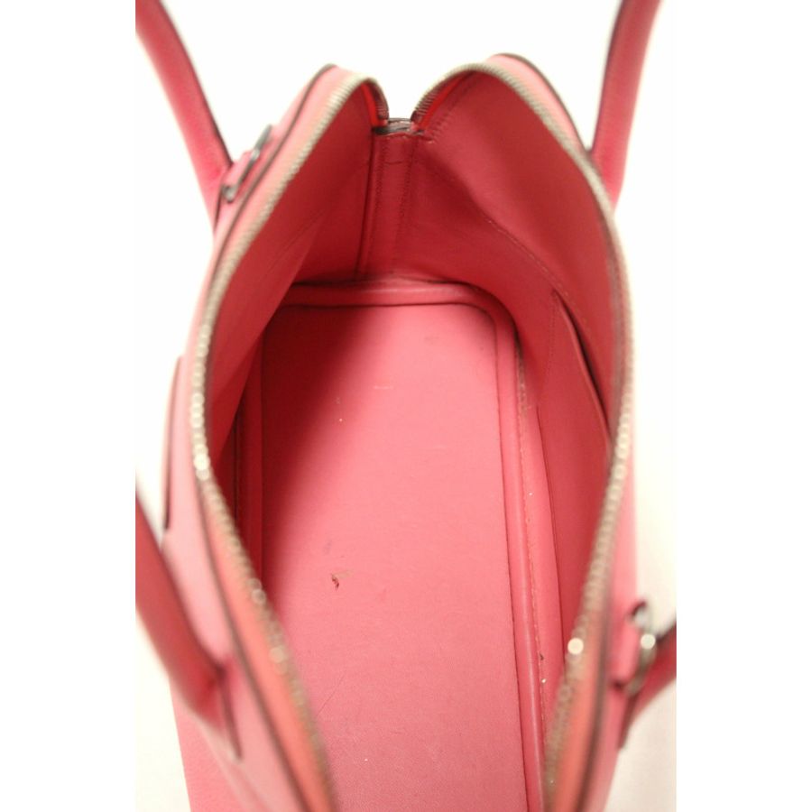 Hermes Pink Bolide 27 Epsom Leather Handbag/Shoulder Bag-9
