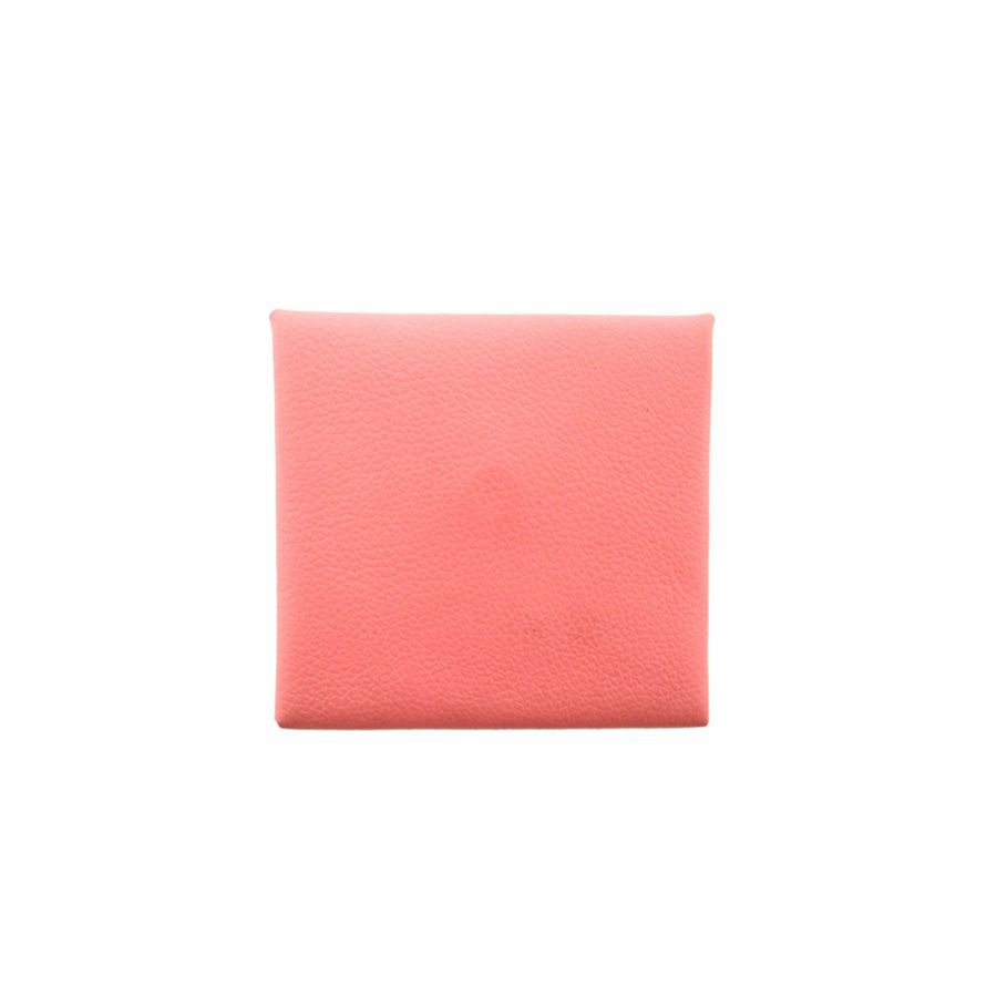 Hermes Rose Azalee Epsom Bastia Coin Purse Case-2