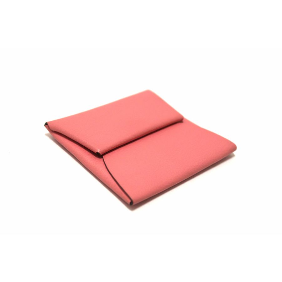 Hermes Rose Azalee Epsom Bastia Coin Purse Case-3