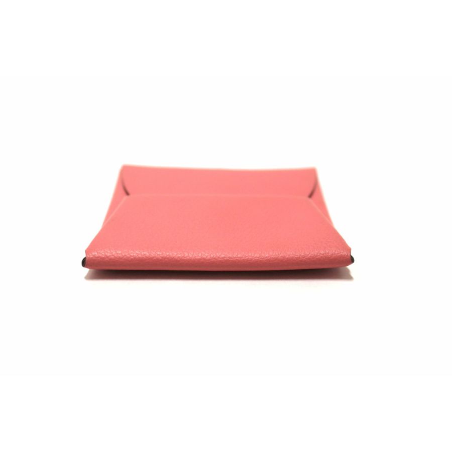 Hermes Rose Azalee Epsom Bastia Coin Purse Case-5