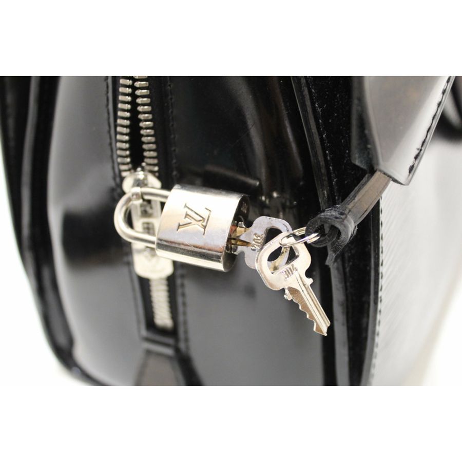Louis Vuitton Black Electric Epi Leather Pont-Neuf GM Handbag-7